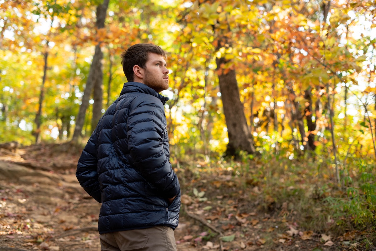 Testing the REI Co-op 650 Men's Down Jacket in Chattanooga