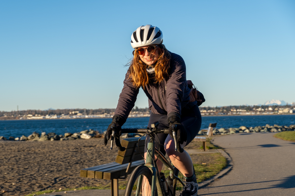 Sports sunglasses (cycling in Goodr sunglasses)