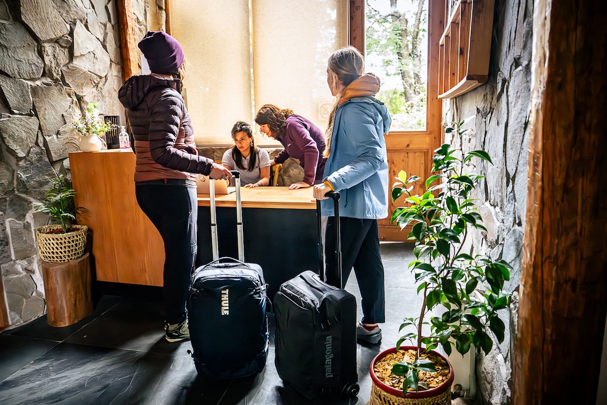 Wheeled Duffels (testing the Patagonia Black Hole in Patagonia)