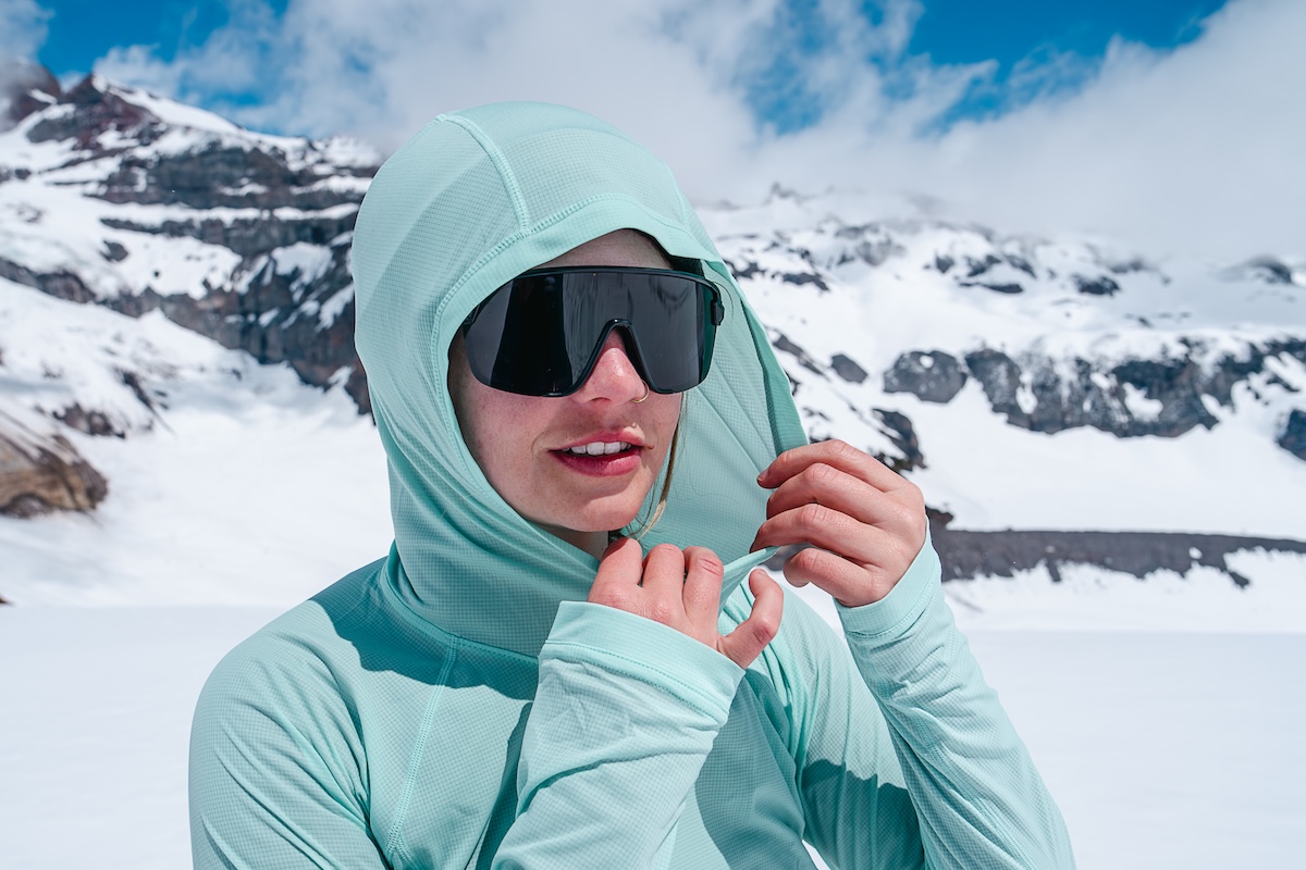 Getting the hood sorted on the OR Echo sun hoody