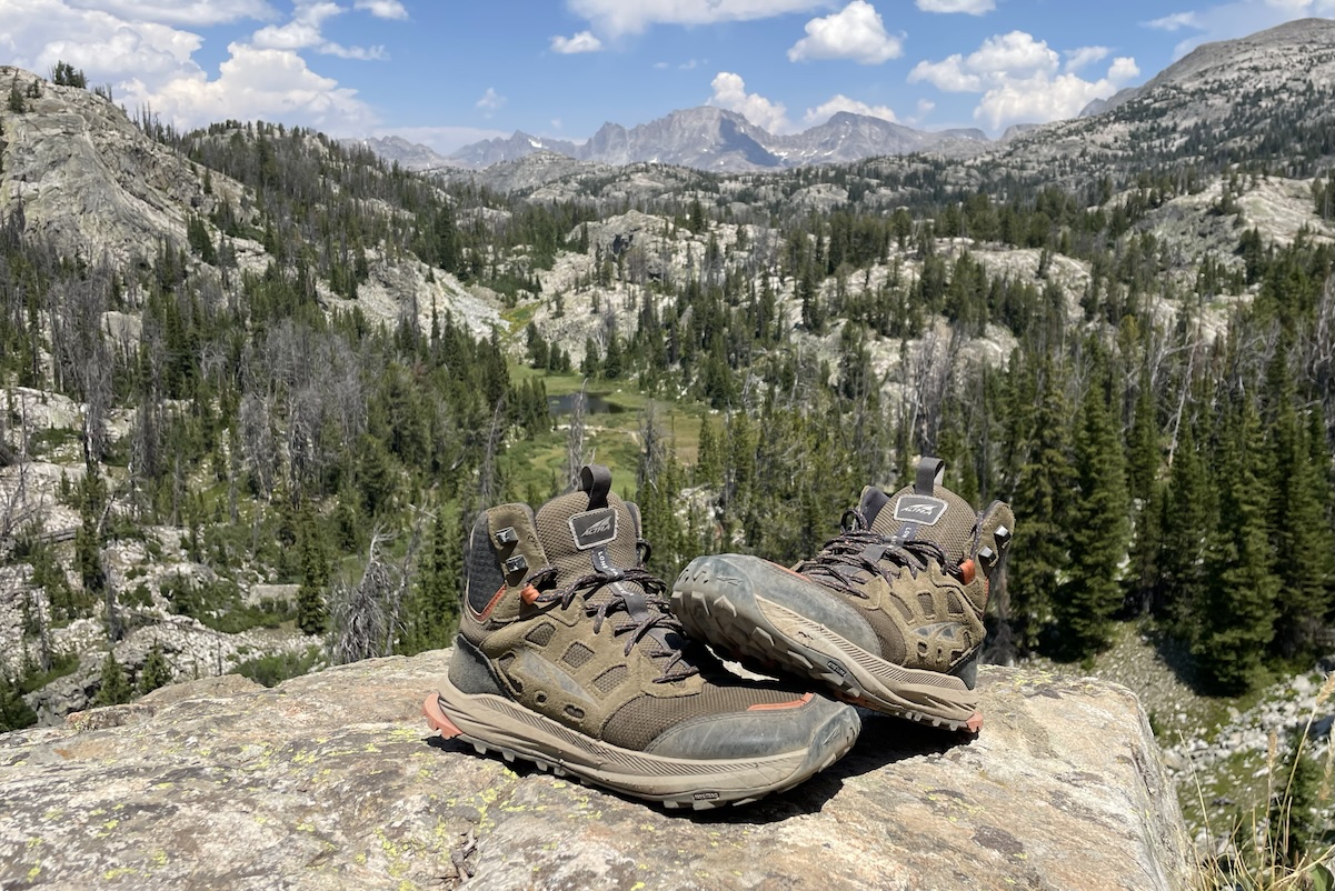 altra lone peak hiker 3 after wear 