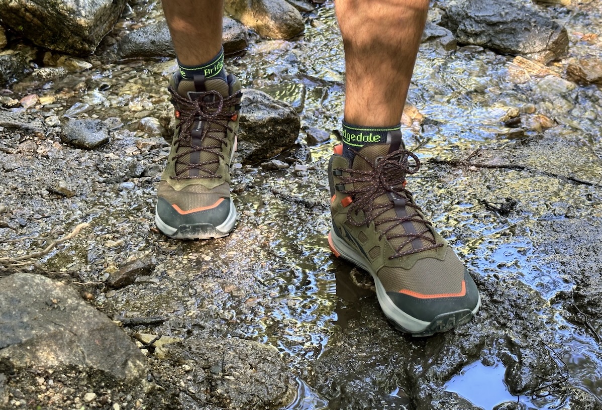 lone peak hiker 3 in water 