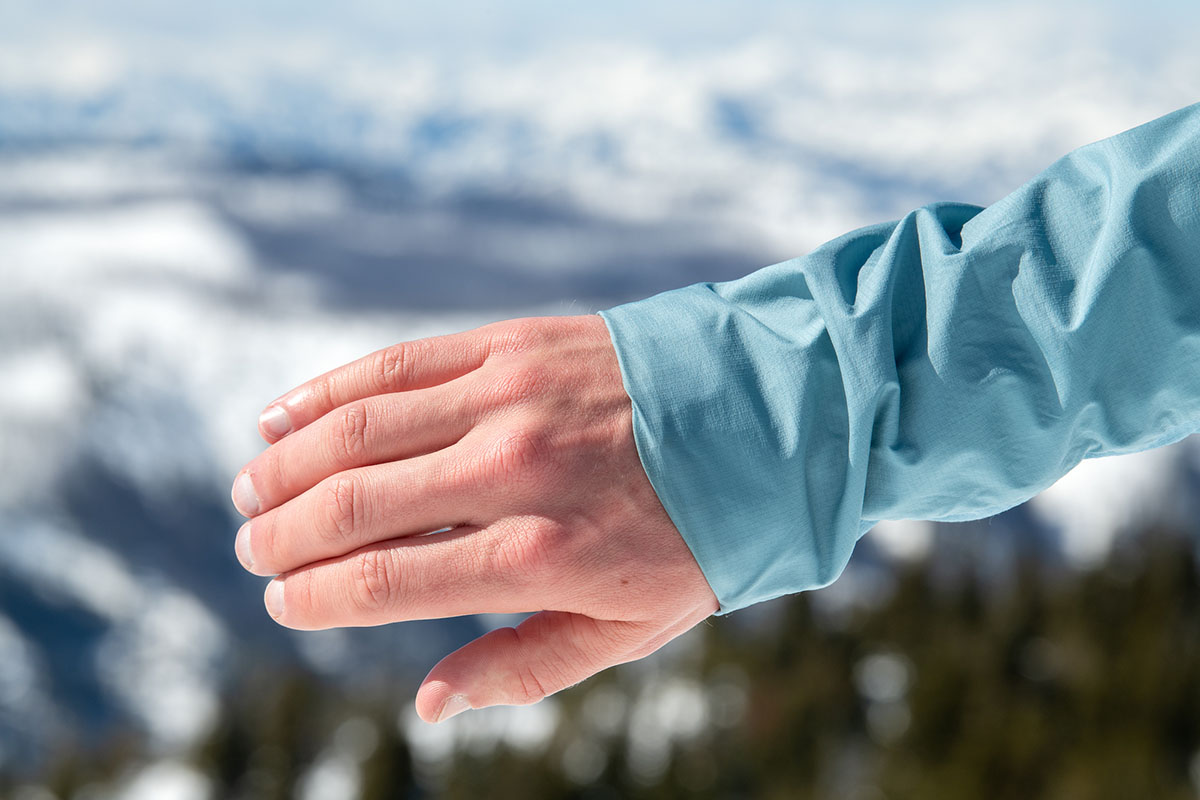 Arc'teryx Atom SL Hoody (cuff closeup)