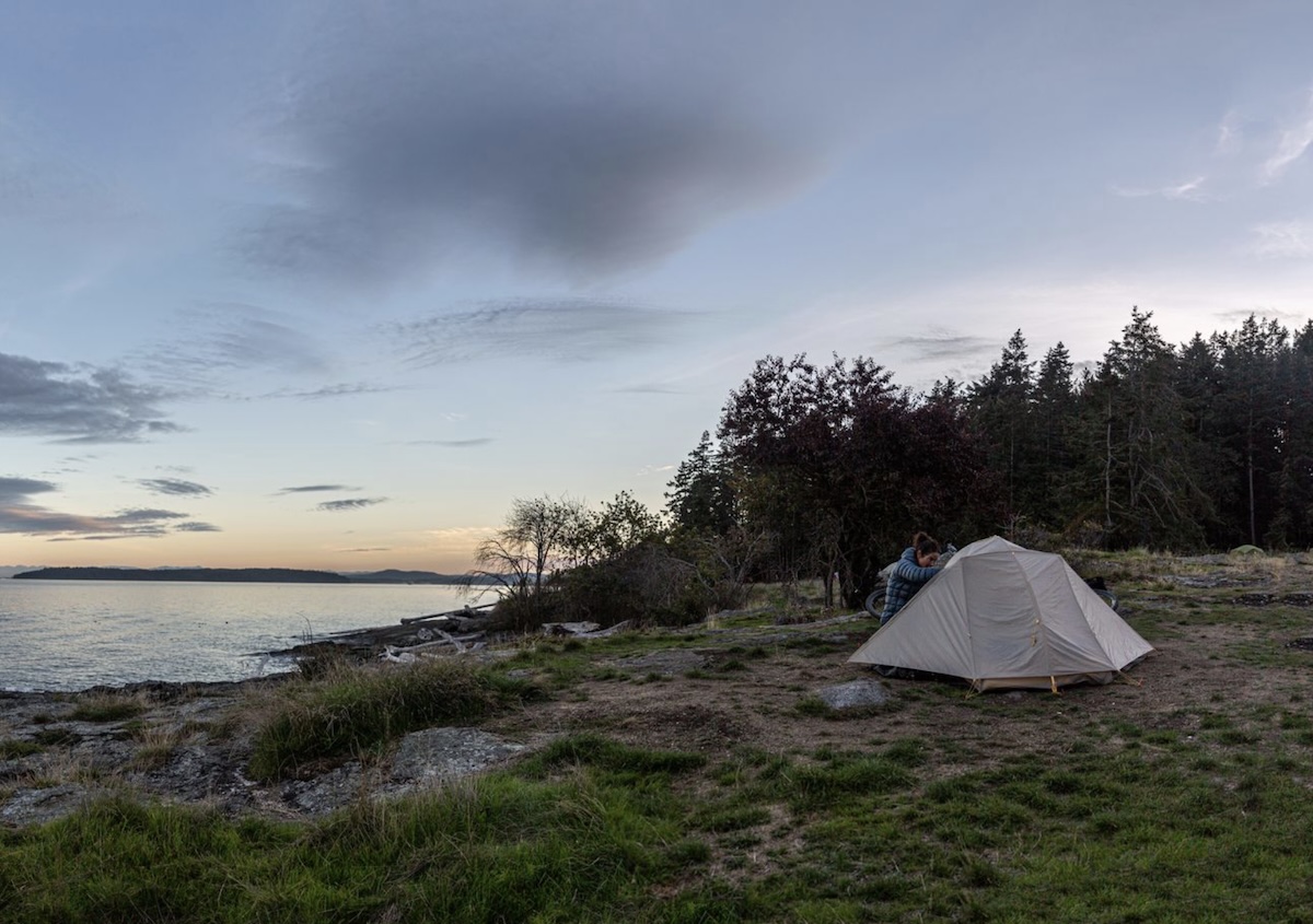 Big Agnes Tiger Wall UL 2 Bikepack scenic 