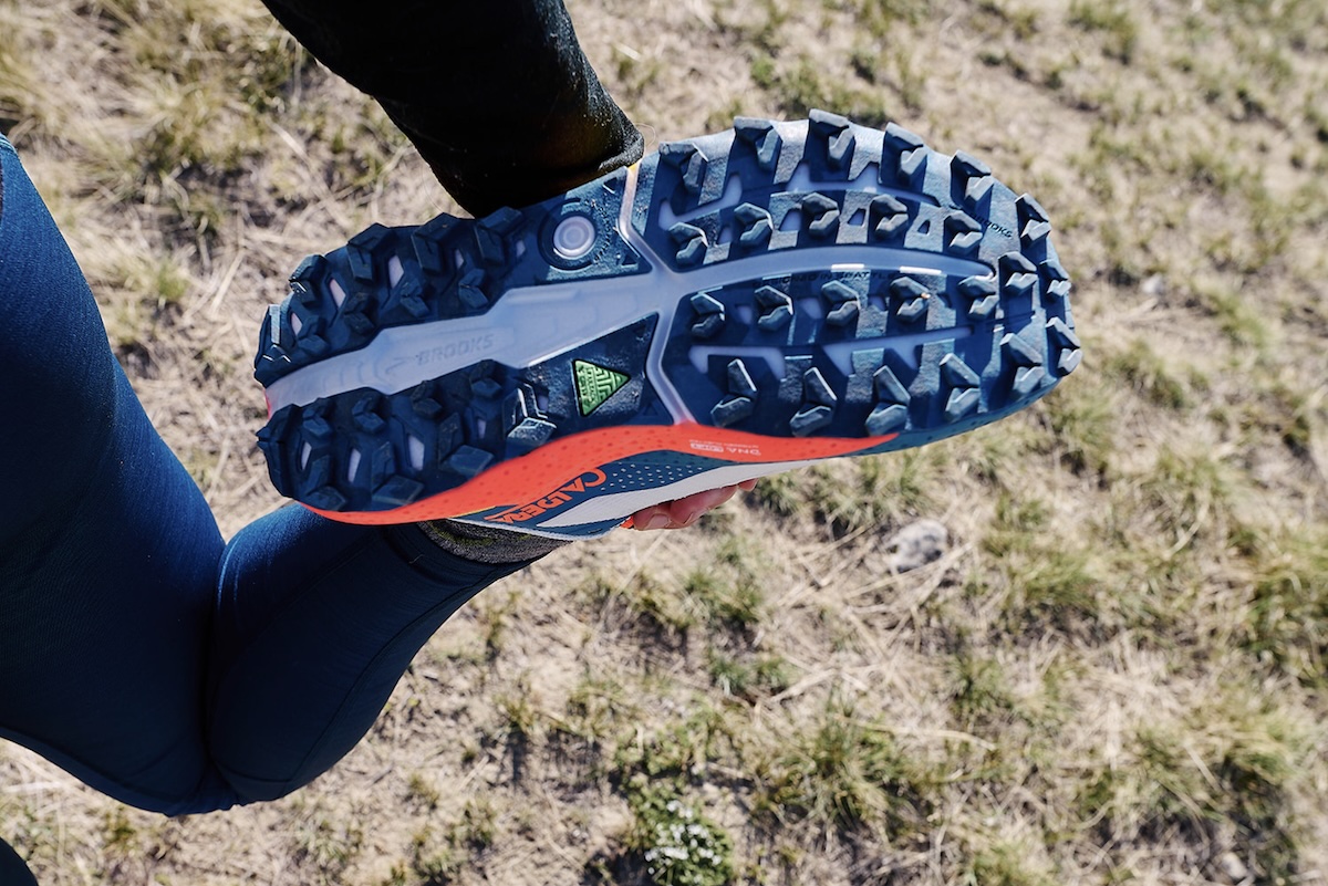 Brooks caldera 8 - outsole 