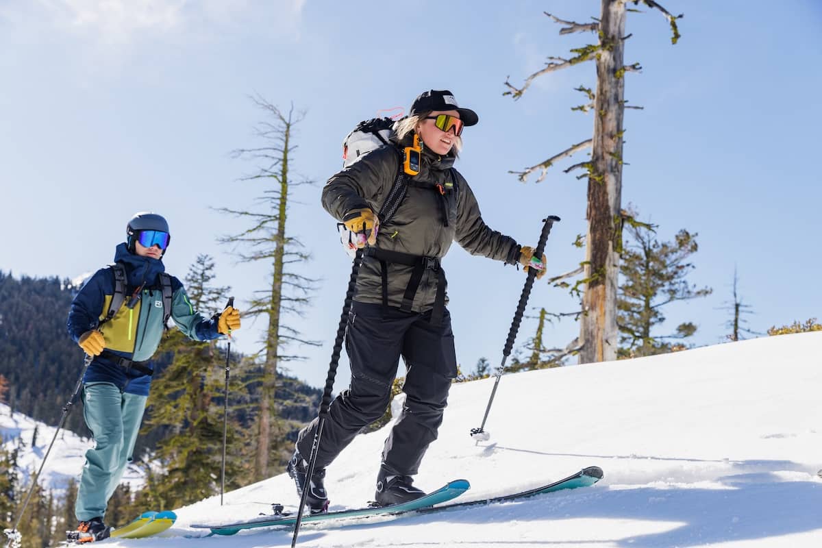 Skinning up a mountain in the DAS