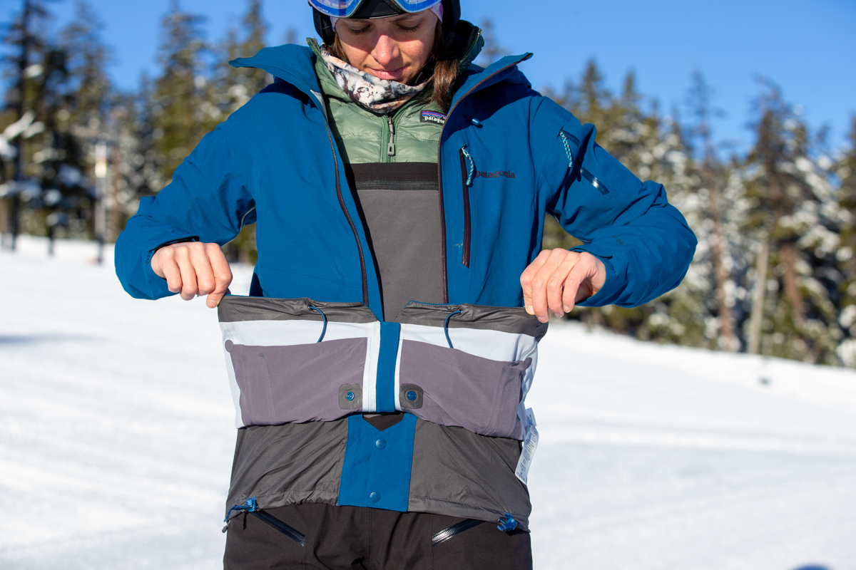 Patagonia SnowDrifter Jacket (powder skirt)_0