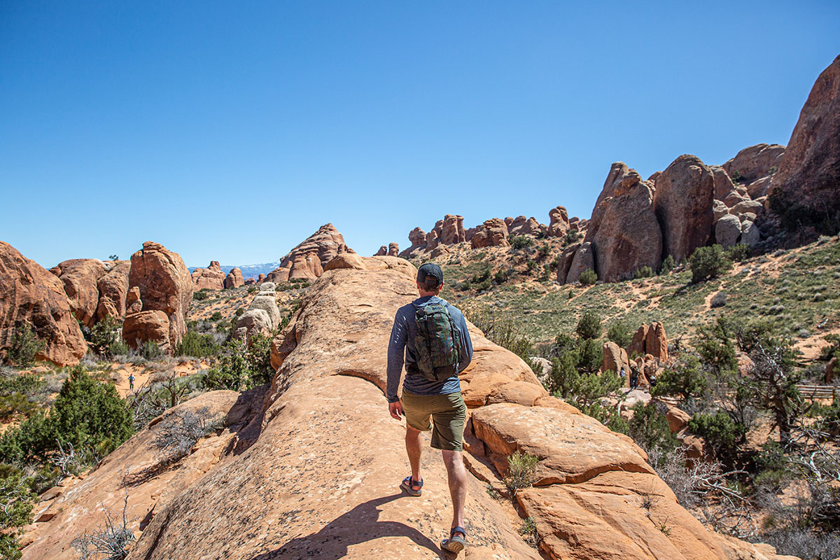REI Co-op Flash 22 daypack (hiking in sun)