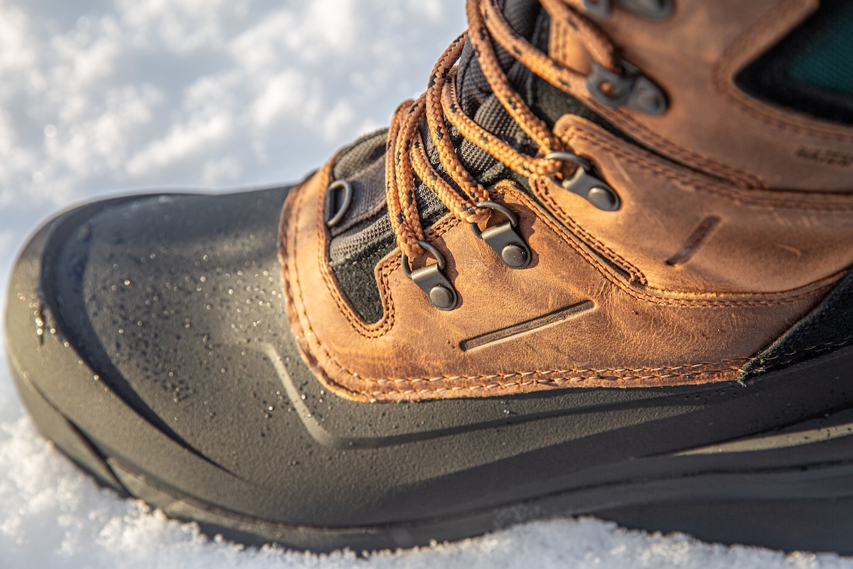 TNF Chilkat toe closeup